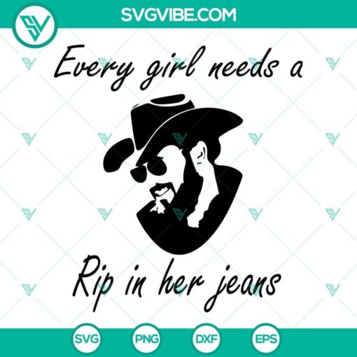 every girl needs a rip in her jeans svg rip wheeler yellowstone svg png dxf eps file digital download 2 mockup