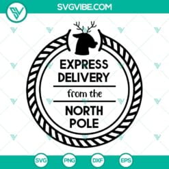 Christmas, SVG Files, North Pole Hot Chocolate SVG Download, Santa Claus 3