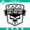 FAFO Fuck Around And Find Out SVG featuring a Skull design for Adult Humor. SVG & PNG file available for download.