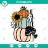Fall pumpkin sunflower SVG design for farmhouse decor, downloadable pumpkin image perfect for fall crafts.