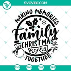 Family Christmas 2022 SVG Download, Family Ornament SVG Image, Merry Christmas