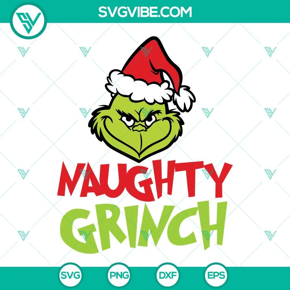 Christmas, SVG Files, Family Grinch SVG File Bundle, Mama Grinch SVG Image, 4