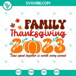 SVG Files, Thanks Giving, Family Thanksgiving 2023 SVG Images, Thanksgiving 13