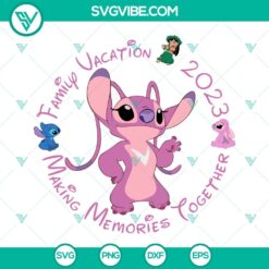 Disney, SVG Files, Family Vacation 2023 Making Memories Together SVG File, 12