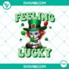Clown horror killer with St Patrick's Day design, perfect for digital use.