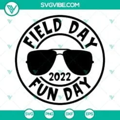 School, SVG Files, This Is My Field Day 2022 Survival Shirt SVG Image PNG DXF 4