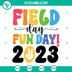 School, SVG Files, Field Day Fun Day 2023 SVG Download, Field Day 2023 SVG 6