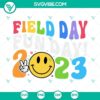 Field Day Fun Day 2023 SVG Files featuring retro field day designs for crafting, party decorations, and more.