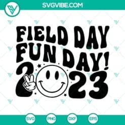 field day fun day 2023 svg field day svg retro field day svg smiley face 2023 svg field day teacher svg files 9 mockup