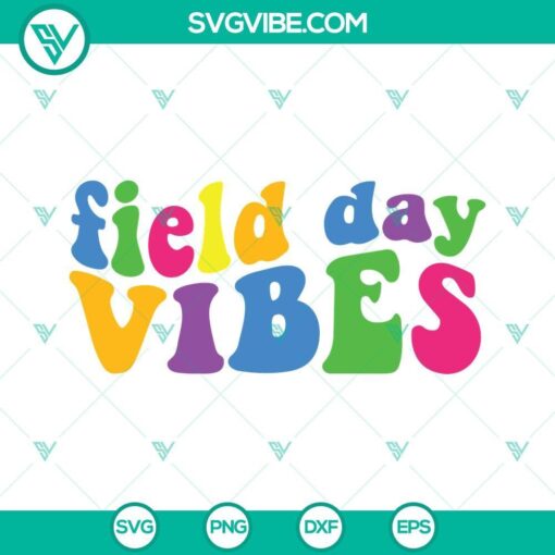 field day vibes svg bundle school field day svg fun day svg school game day svg 6 mockup