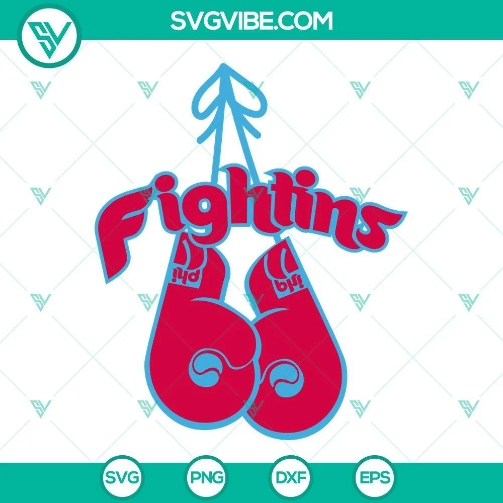 Baseball, Sports, SVG Files, Fightins SVG Images, Philadelphia Baseball SVG 1