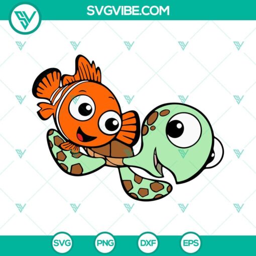 finding nemo svg bundle nemo svg squirt svg dory svg disney cartoon svg png dxf eps files for cricut 10 mockup 4