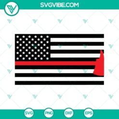 SVG Files, Trending, Firefighter Axe Thin Red Line SVG File, Fireman Axe 13