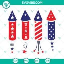 4th Of July, SVG Files, Fireworks SVG Images, 4th Of July SVG Images, Patriotic 1