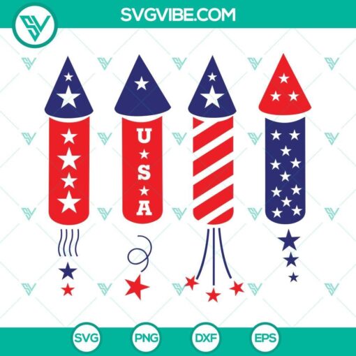 fireworks svg 4th of july svg patriotic svg 7 mockup