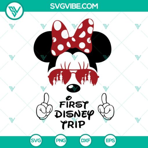 first disney trip svg bundle mickey minnie svg disney vacation svg png dxf eps files 7 mockup