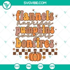 PNG Files, Blessed Grateful Loved PNG Files, Thanksgiving Pumpkin Clipart PNG 3