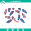 4th Of July, SVG Files, Flip Flops Fireworks Freedom SVG Image, 4th Of July 13