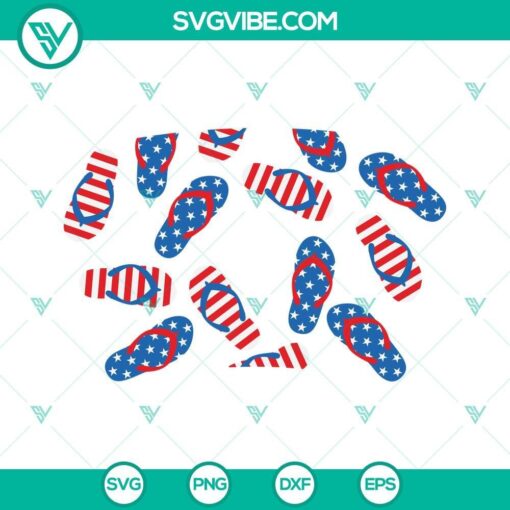 flip flops 4th of july starbucks cup svg full wrap american flag flip flops starbucks cup svg 4 mockup