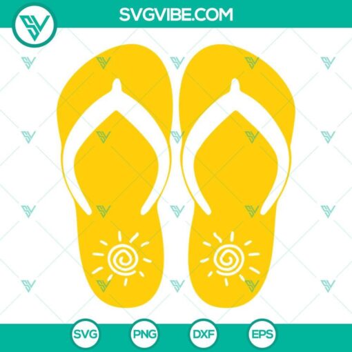 flip flops svg bundle flip flops svg summer svg flip flops beach svg files 4 mockup 1