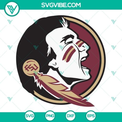 florida state seminoles logo svg bundle fsu football svg florida state university football svg png dxf eps 9 mockup 1