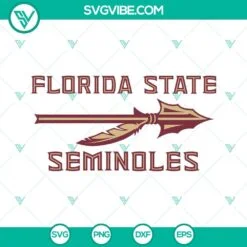 Sports, SVG Files, Florida State Seminoles SVG Images Bundle, FSU SVG File, 5