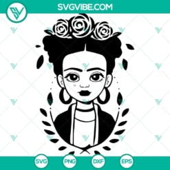 Musics, SVG Files, Viva La Vida SVG Files, Frida SVG File, Frida Kahlo SVG 4