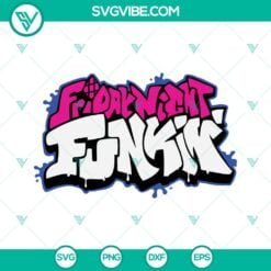 SVG Files, Trending, Friday Night Funkin Svg Png Dxf Eps Cut Files For Cricut 2