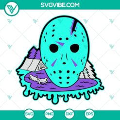 Friday The 13th SVG Files, Jason Voorhees SVG Files, Camp Crystal Lake SVG Download,