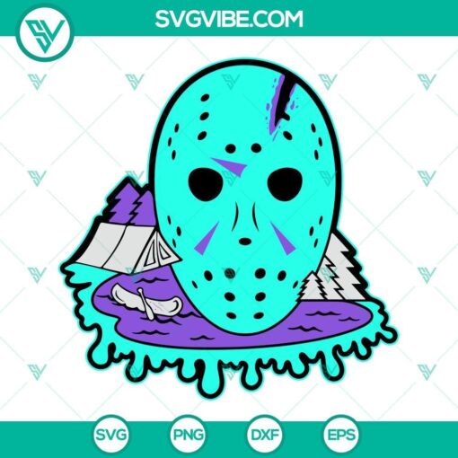 friday the 13th svg jason voorhees svg camp crystal lake svg halloween movie svg png dxf eps 7 mockup