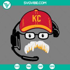 Football, Sports, SVG Files, Frozen Andy Reid SVG Image, Chiefs Coach SVG 15