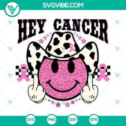 Awareness, Cancer, SVG Files, Fuck Cancer SVG File, Western Breast Cancer 6