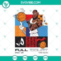 Cartoons, SVG Files, Full Space Jam SVG Download, Looney Tunes SVG Images PNG 2