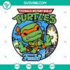 Funko Teenage Mutant Ninja Turtles SVG files for crafters, PNG DXF EPS icons for digital cutting, vibrant cartoon characters.