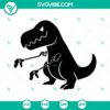 Humorous T-rex dinosaur SVG download, funny Tyrannosaurus Rex files. Perfect for dino lovers!