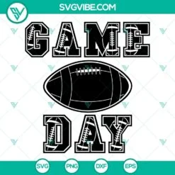 Football, Sports, SVG Files, Game Day Football SVG Files, Game Day SVG Images, 2