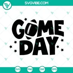 Football, Sports, SVG Files, Game Day Football SVG Files, Game Day SVG Images, 4