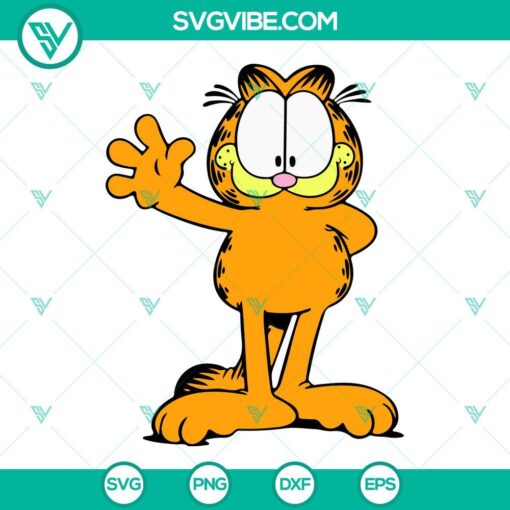 garfield svg bundle garfield and odie svg cartoon svg png dxf eps files for cricut 10 mockup 5