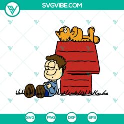 Disney, SVG Files, Garfield SVG Image, Garfield Snoopy SVG Images PNG DXF EPS 8