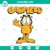 Garfield SVG file suitable for Cricut and Silhouette, available in PNG, DXF, and EPS formats.