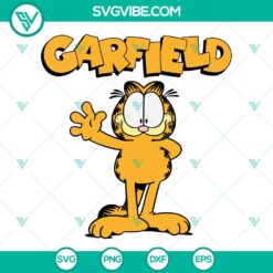 Cartoons, SVG Files, Garfield SVG File PNG DXF EPS Cricut Silhouette Garfield  2