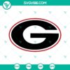 Georgia Bulldogs logo SVG file for Cricut and Silhouette, contains PNG, DXF, EPS formats - ideal for crafting and projects.