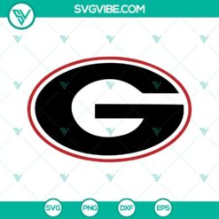 Football, Sports, SVG Files, Georgia Bulldogs Logo SVG File PNG DXF EPS Cricut 20