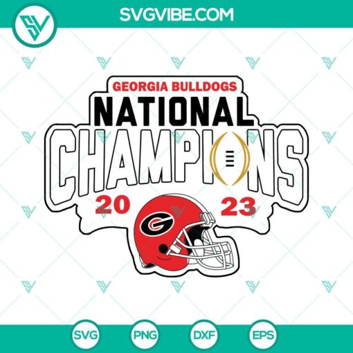 georgia bulldogs national champions 2023 svg png dxf eps cricut 1 mockup