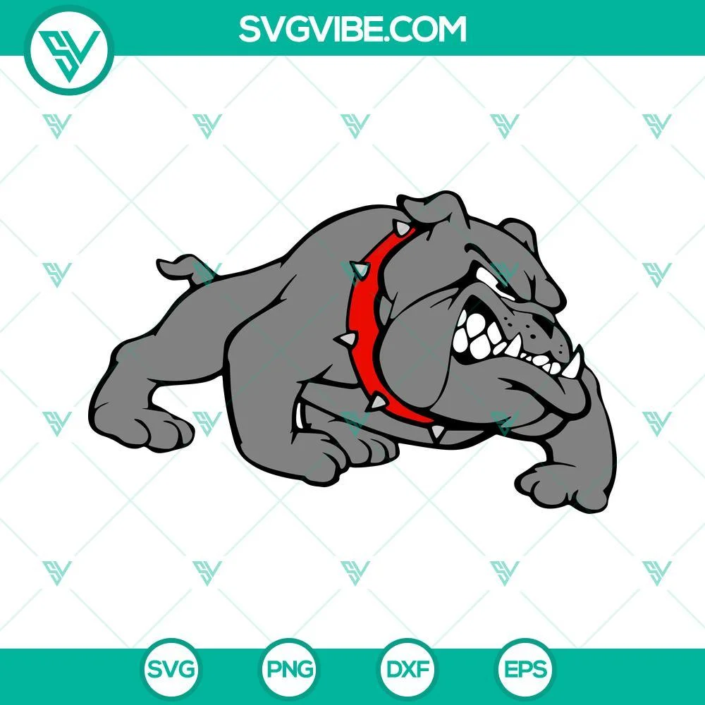 Sports, SVG Files, Georgia Bulldogs SVG Images Bundle, Bulldogs Face Football 3