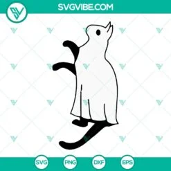 ghost cats svg bundle black cat svg cute halloween cats svg png dxf eps cricut 3 mockup