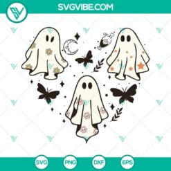 Halloween, SVG Files, Spooky Vibes SVG Download, Ghost Girl SVG File, Ghost Dog 4