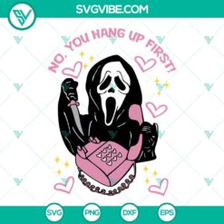 ghostface calling svg bundle no you hang up svg ghostface scream halloween svg cut files 5 mockup