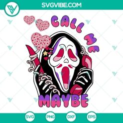 Ghostface Calling SVG Download Bundle, No You Hang Up SVG Files, Ghostface 6
