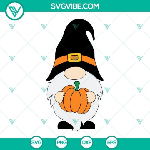 gnome pumpkin fall halloween svg files 10 mockup